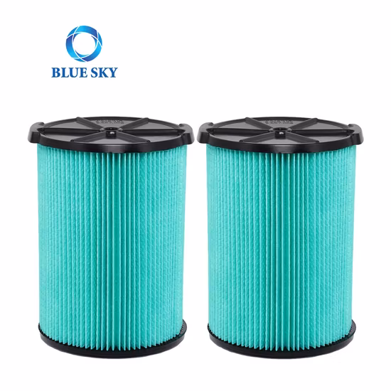 Premium Quality 97457 Vf6000 5-Layer Pleated Filter for Ridgid 5-20 Gallon Wet Dry Shop VAC Wd5500 Vacuum Cleaner Accessories